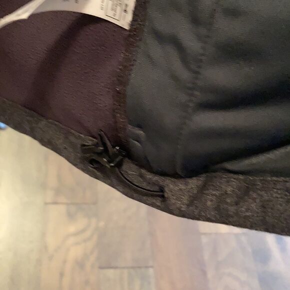 ADIDAS Outdoor Full Zip Fleece Lined Jacket with Hood Gray M NWOT - Picture 9 of 9